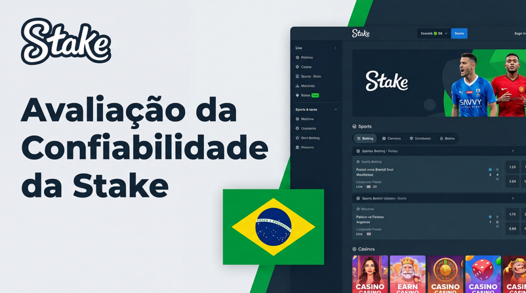 Cassino e apostas esportivas oficiais da Stake no Brasil